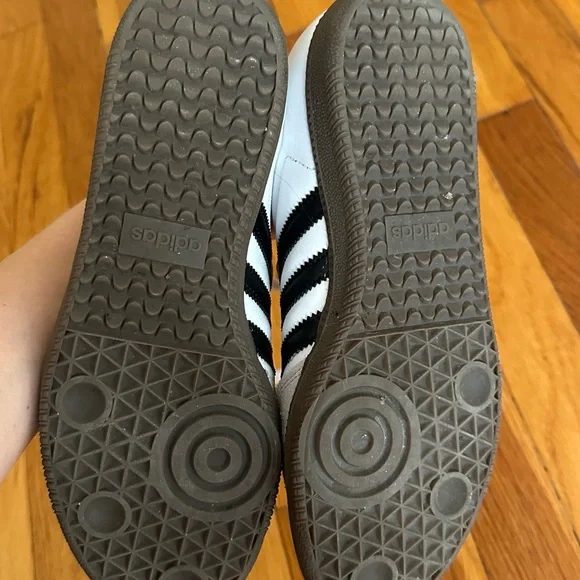 Adidas Samba Black and White Sneakers - Picture 2 of 5
